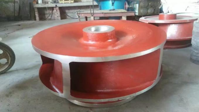 Rubber lined centrifugal copper mine slurry pump model 16 / 14TU - AH