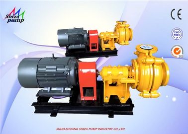 China Metal - Lined AH Slurry Pump , Centrifugal Mud Pump For Transporting Ore Liquids supplier