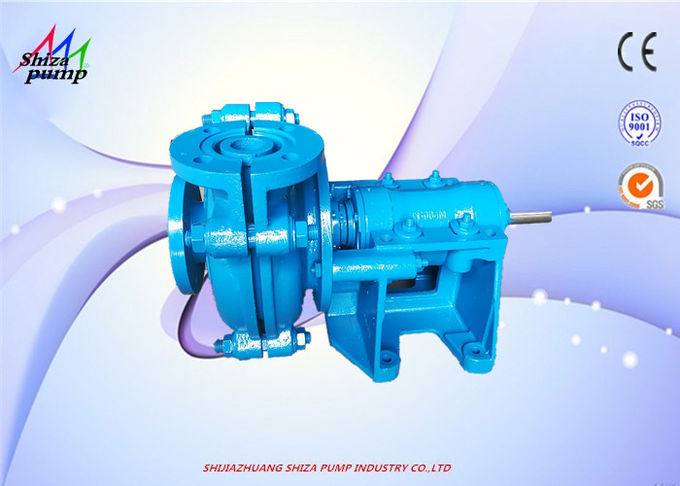 3 Inch Slurry Pump Level UP Iron Material  For Municipal Solid Waste Head 39m high flow low speed