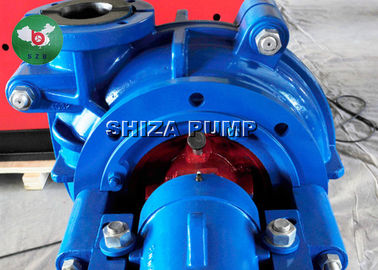 China Large Capacity Rubber Lined Slurry Pumps , Sand Acid Handling Pump With Engine supplier