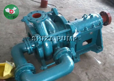 China Metal Liner Fly Ash Low Suction Head Centrifugal Slurry Pump With Electric Motor supplier