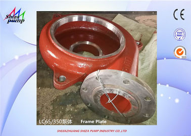 China Slurry Pump Spare Parts Metal Frame Plate supplier