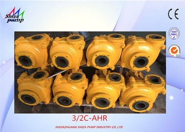 China Anti - Corrosion gravel Slurry Pump Rubber Liner Open Impeller Type 3 / 2 C - R supplier