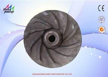 China 6 / 4E - R Rubber Impeller For Transport High Concentration Slurry supplier