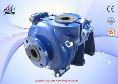China Centrifugal Rubber Lined Pumps Horizontal Impeller For Mineral Processing supplier