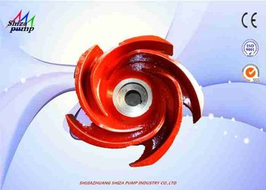 China 2PNL Pump High Chrome Casting Impeller , Five Vanes Half Open Mud Pump Parts supplier