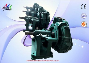 China 6 / 4 - (R) Horizontal Centrifugal Slurry Pump , Industrial Sludge Pump High Chrome Material supplier